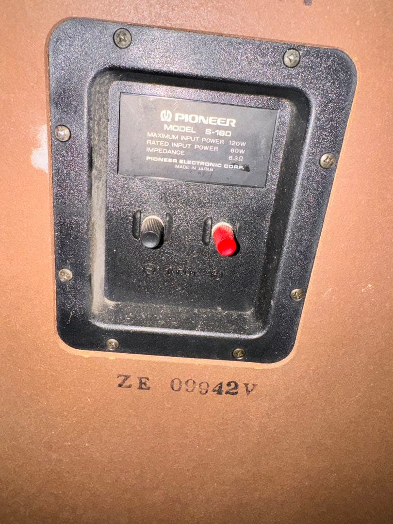 PIONEER S-180 スピーカー音出し確認済み