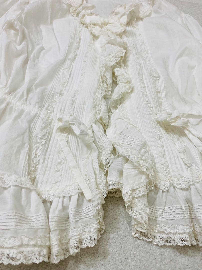 B-1. PINK HOUSE ブラウスカーディガン フリル