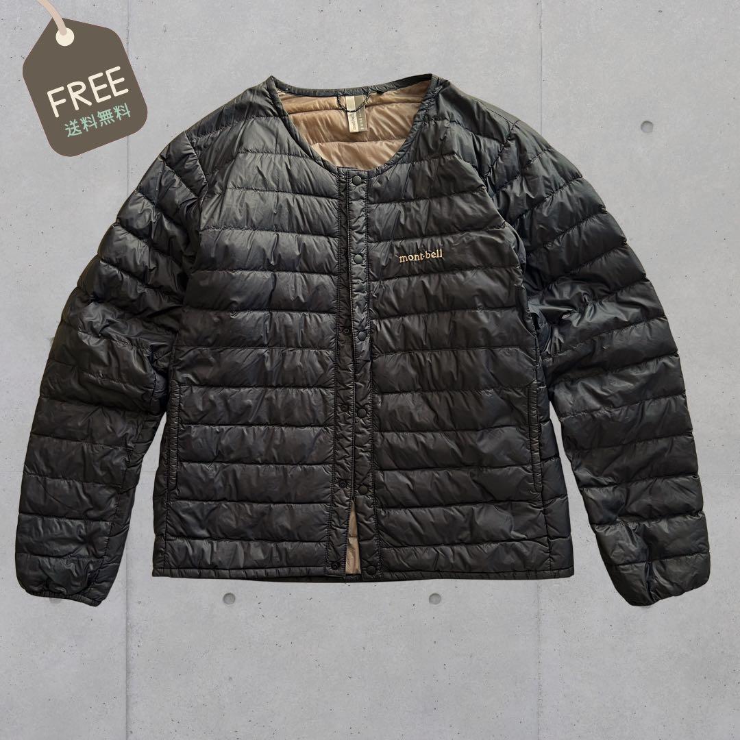 mont-bell 別注 スぺリオダウン ラウンドネックジャケット xs
