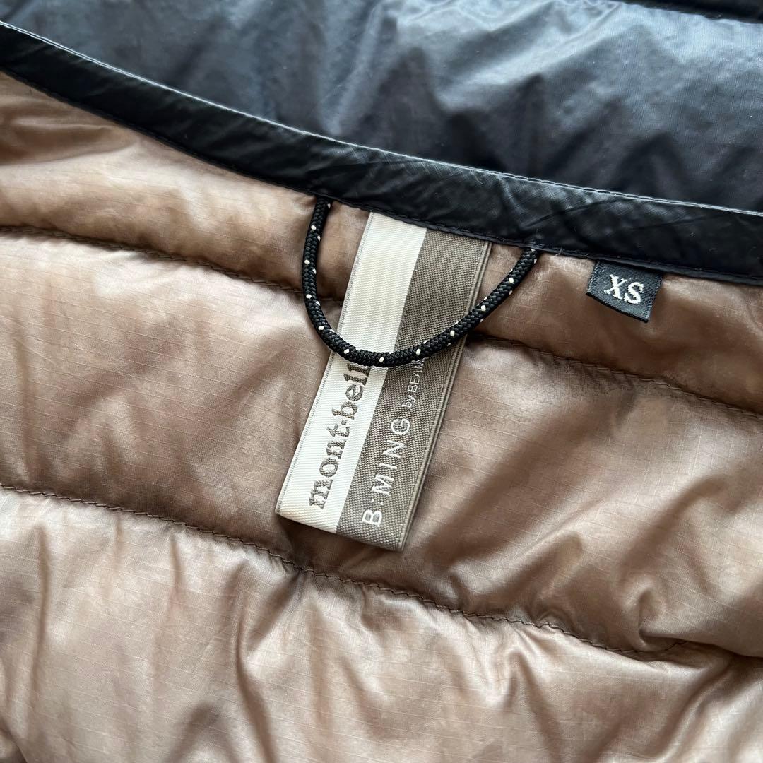 mont-bell 別注 スぺリオダウン ラウンドネックジャケット xs