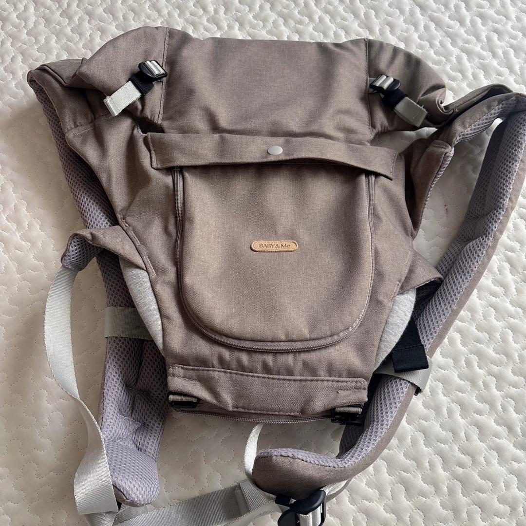 【BABY&Me ベビーアンドミー】抱っこ紐 BELK-S ペールブラウン