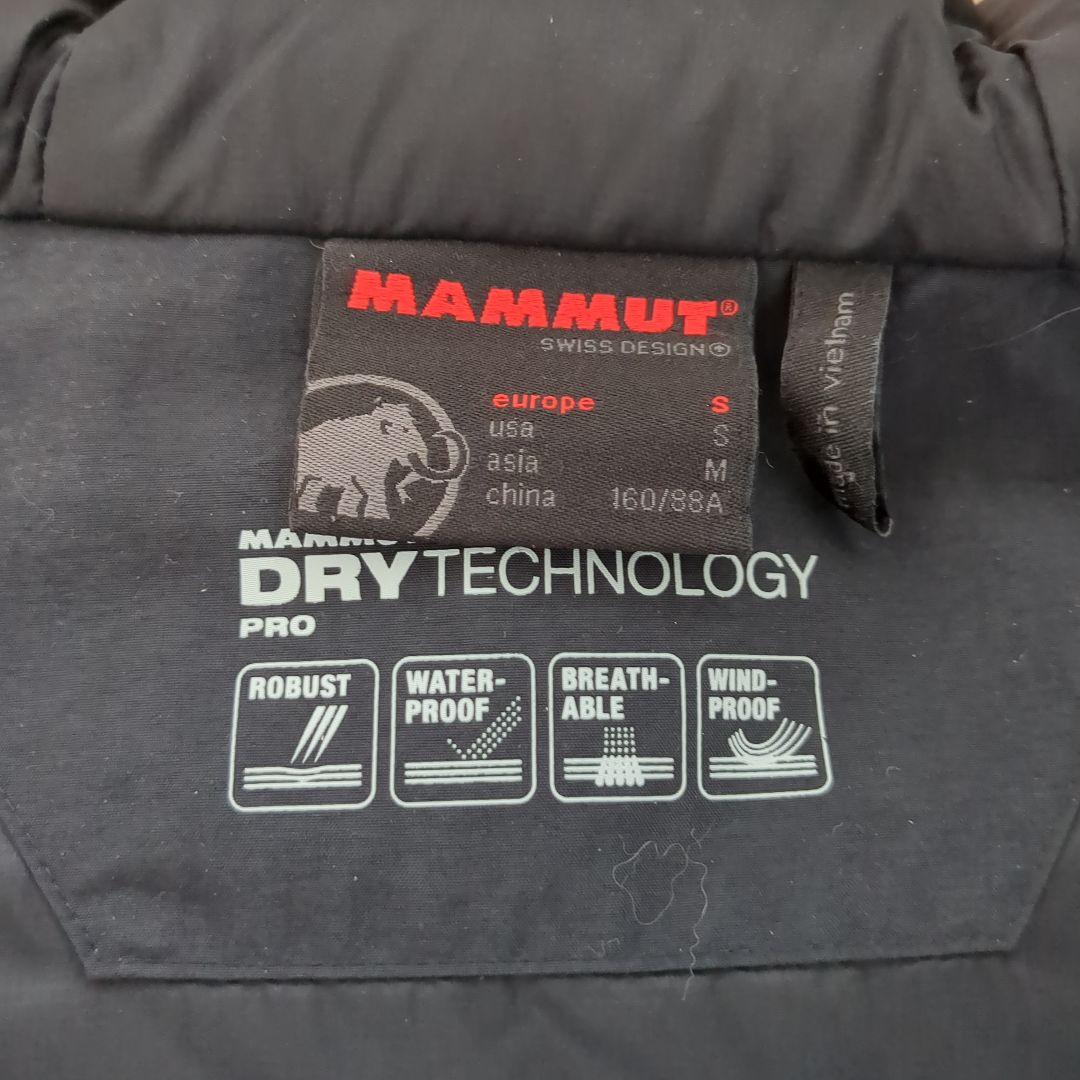 MAMUTフード付きダウンジャケット