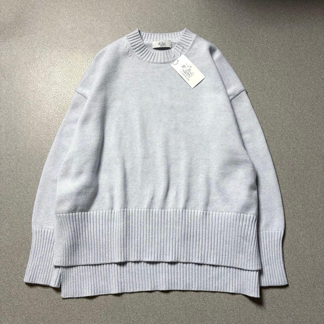 【新品✨洗える】23年モデル カシミヤ混 トゥモローランド コットン ニット