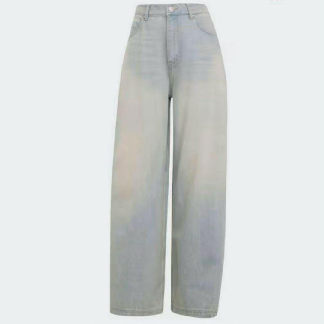 新品未使用☆adidas アディダス デニムジップパンツ 26ジーンズ