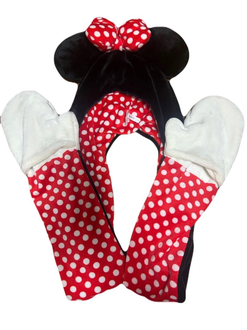 choco ミニーマウス マフラーファンキャップ