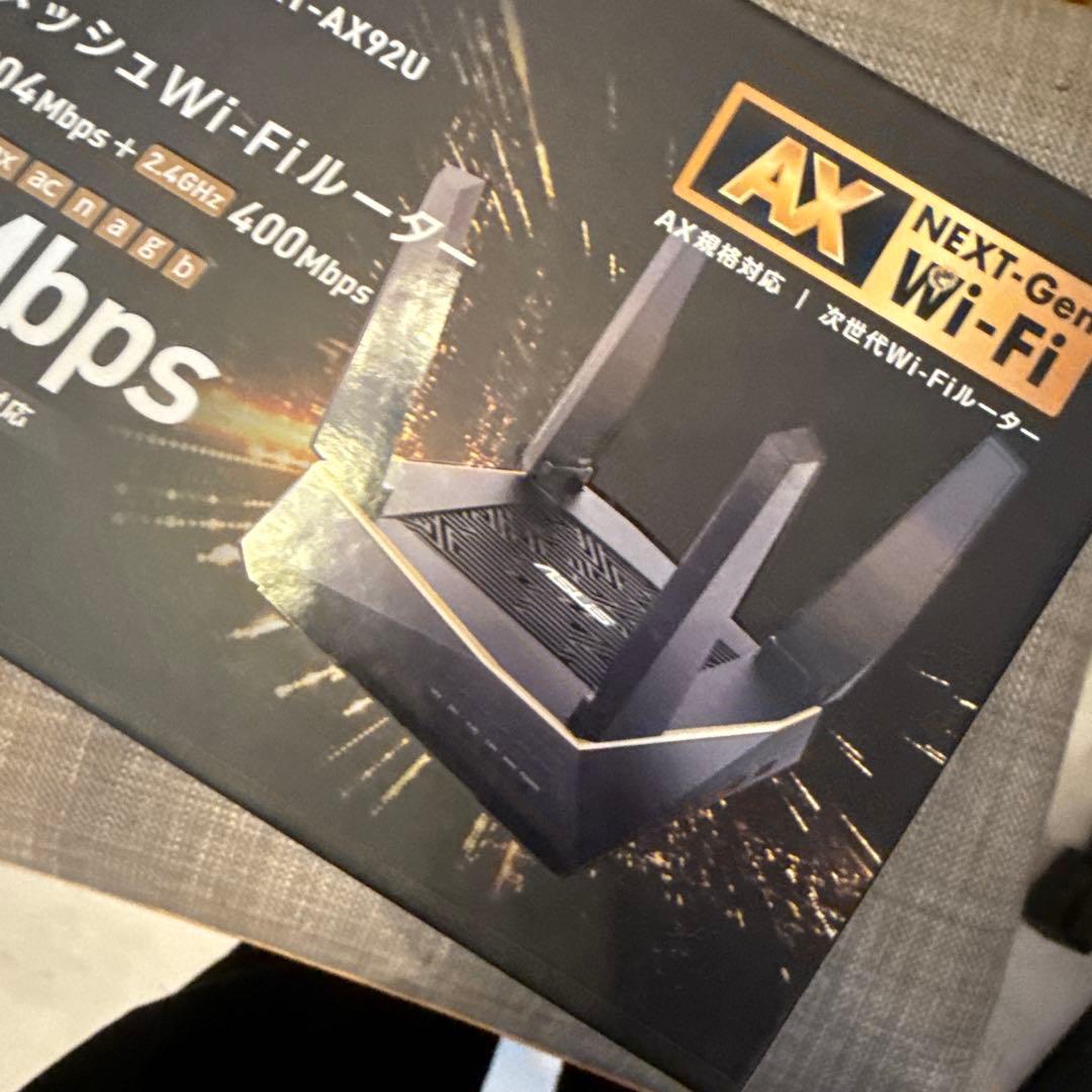 ASUS RT-AX92U Wi-Fi 6 6100Mbpsルーター