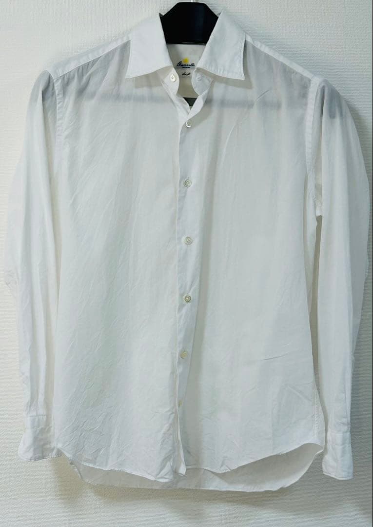 ジャンネット　 2枚組　ホワイト　ドレスシャツ　42