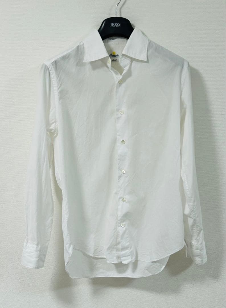 ジャンネット　 2枚組　ホワイト　ドレスシャツ　42