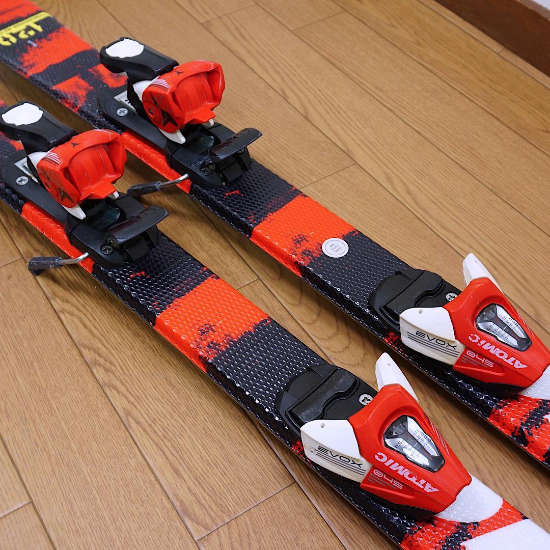 メンテ済 120cm 靴23cm ATOMIC スキーセット おまけ