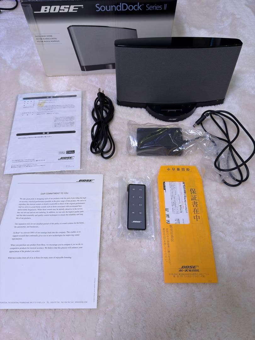 BOSE SoundDockⅡ ボーズ サウンドドッグ2 + iPod nano