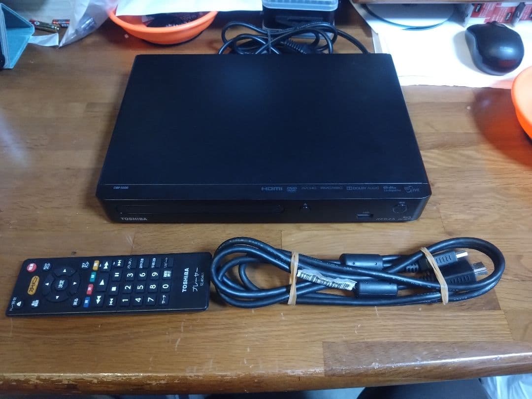【動作確認済】Toshiba　DBP-S600 Blu-rayプレーヤー