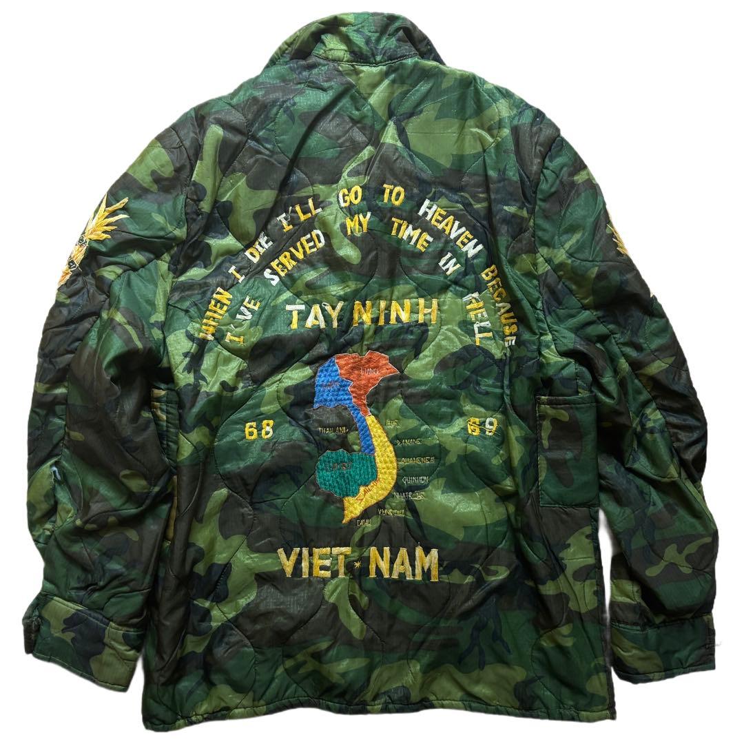 60s Vietnam War Souvenir Jacket ベトジャン 当時