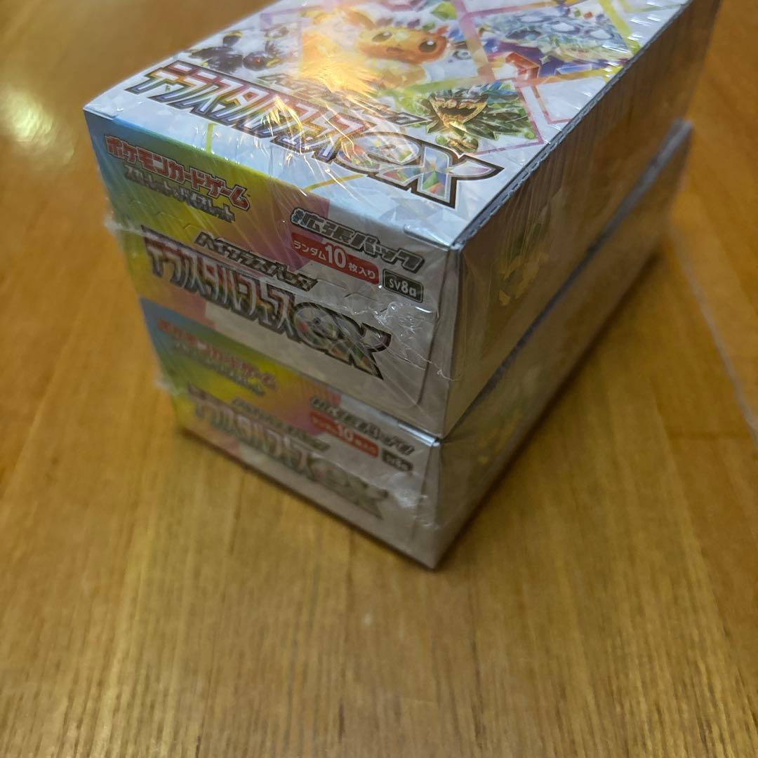 ポケモンカードゲーム テラスタルフェスEX 新品未開封　シュリンク付き　2BOX