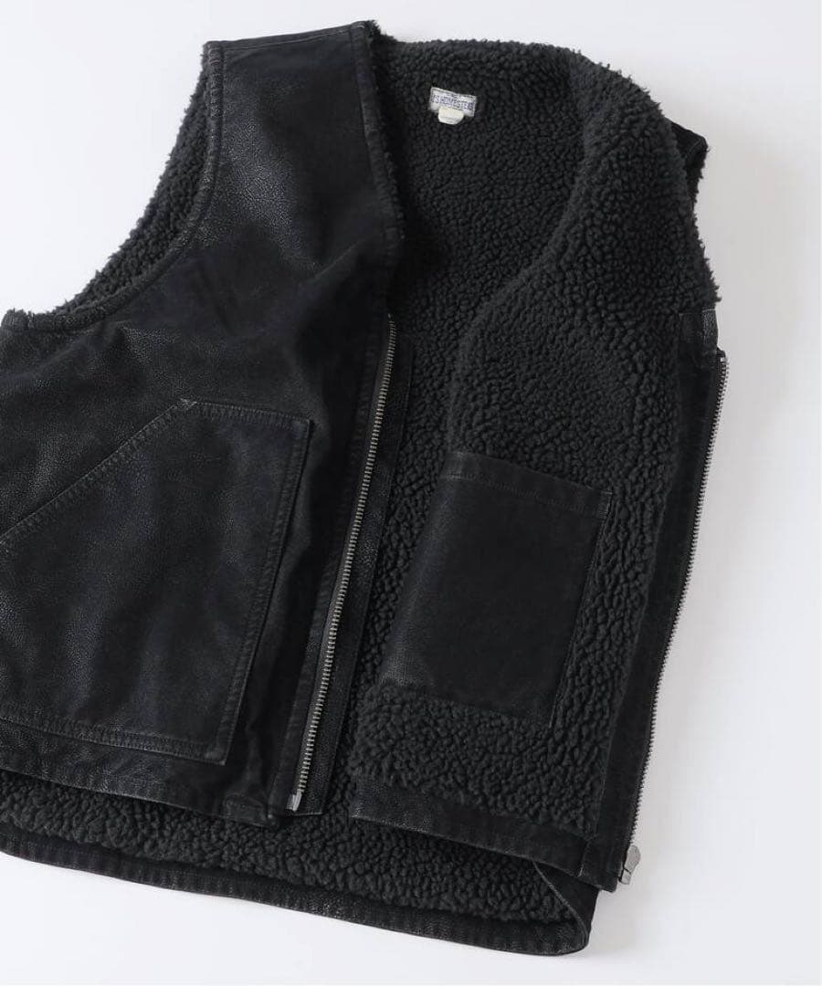 JOURNAL STANDARD J.S sted レザージップベスト