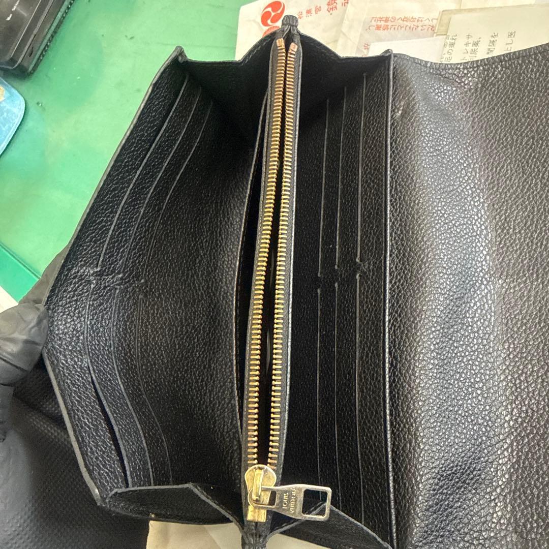 最安値‼️LOUIS VUITTONポルトフォイユブラック 長財布