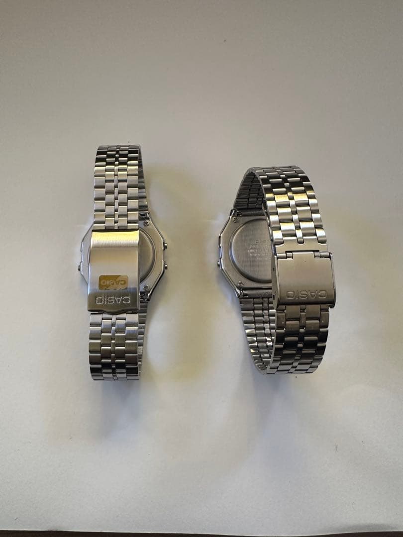 CASIO 鑑賞用メタルバンドチプカシ10本セット 時計ケース付き