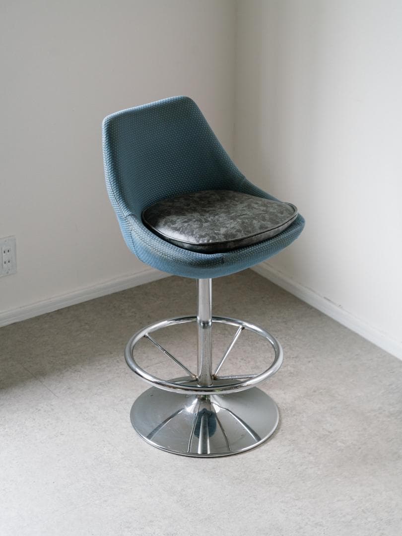 80's レトロポップ 回転チェア ミッドセンチュリー