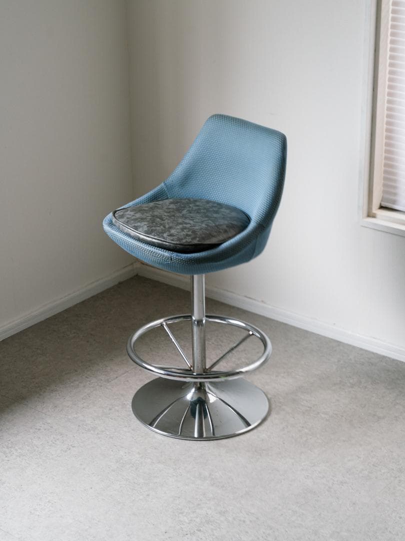 80's レトロポップ 回転チェア ミッドセンチュリー