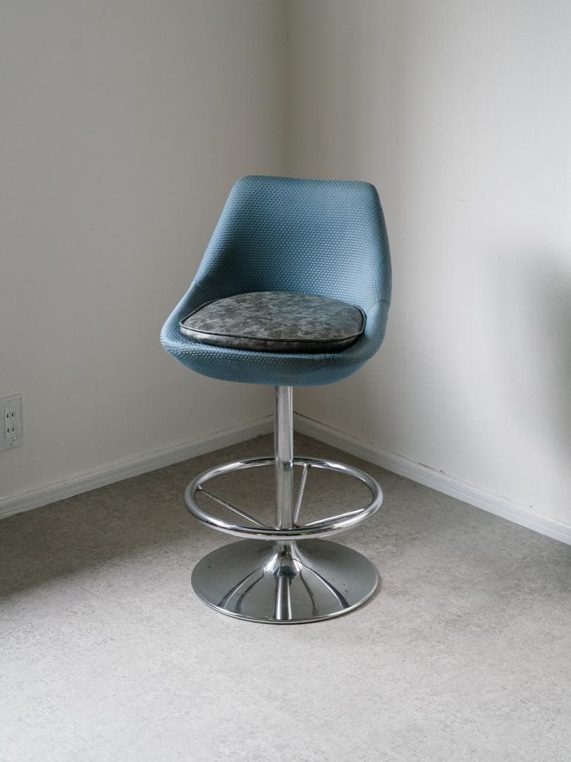 80's レトロポップ 回転チェア ミッドセンチュリー