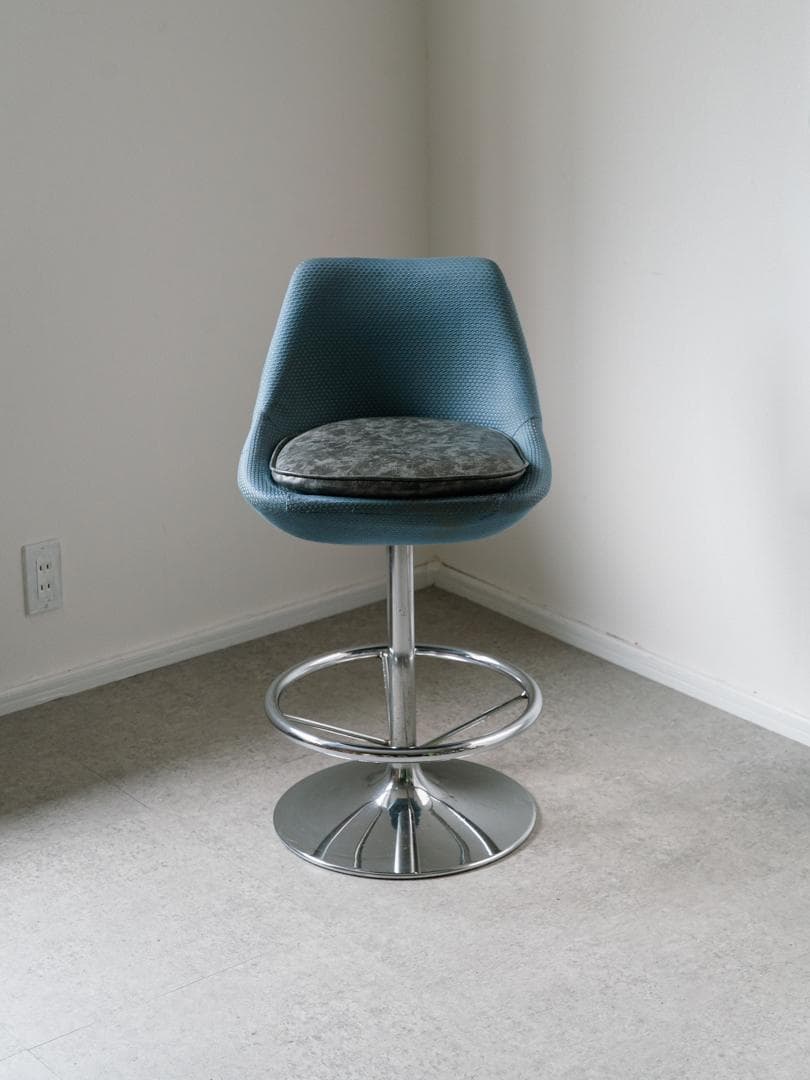 80's レトロポップ 回転チェア ミッドセンチュリー