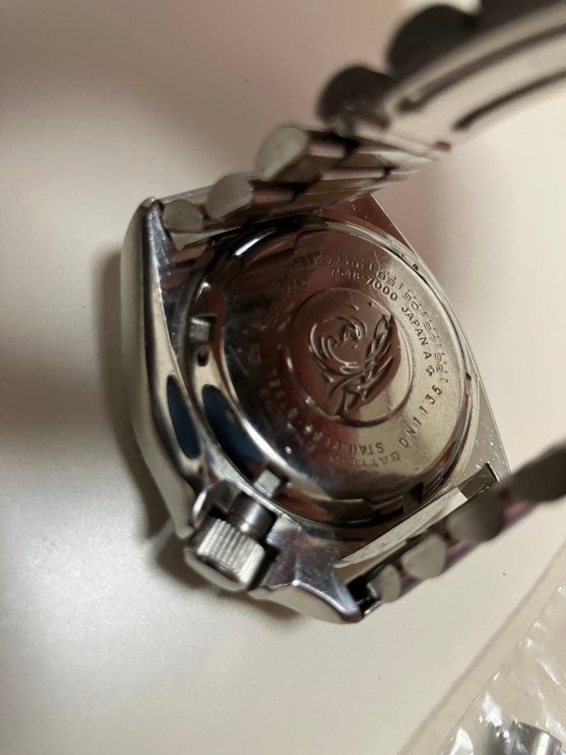 SEIKO 7548-7000クォーツ 腕時計　ジャンク品