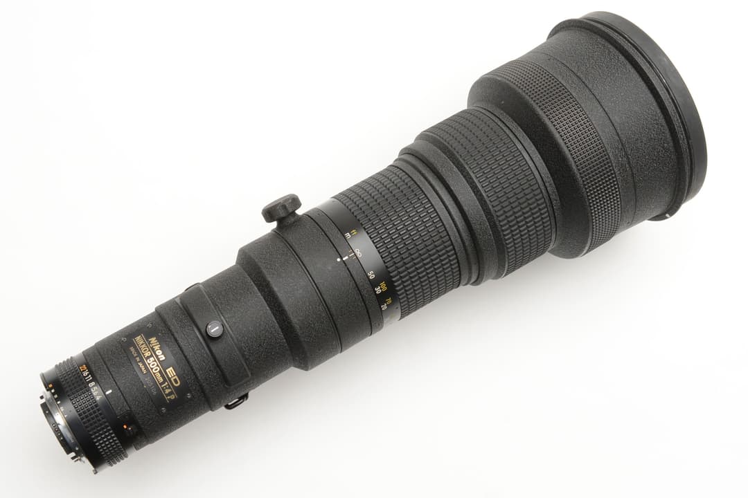 【良品】Nikon NIKKOR 500mm F4 P 超望遠
