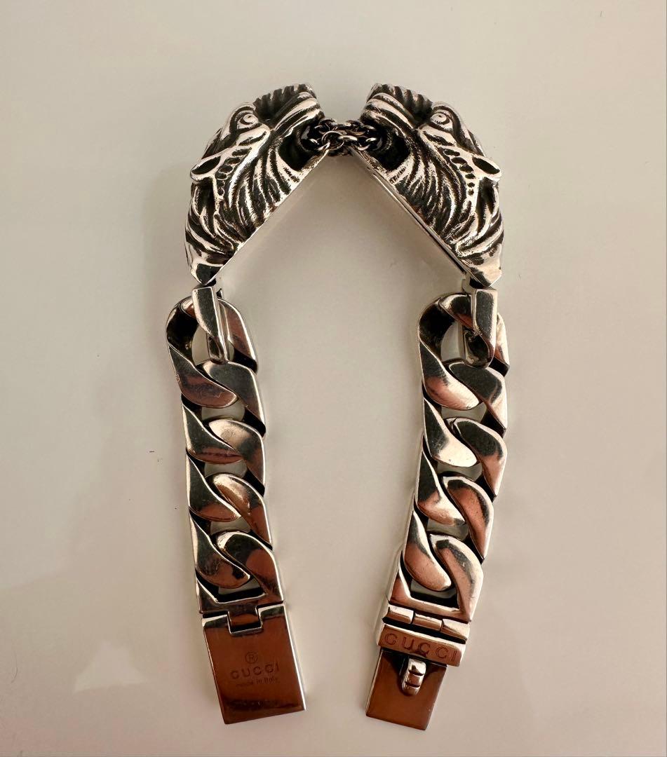 GUCCI タイガーヘッド ヴィンテージブレスレット【値下げ中】