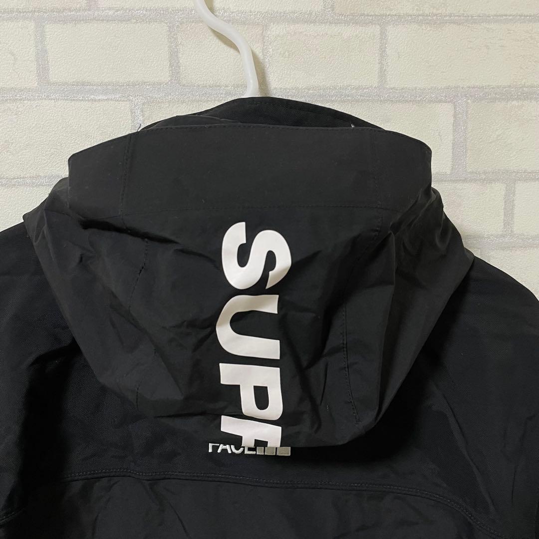 STEEP TECHシュプリーム ザノースフェイス フーディジャケット ブラック