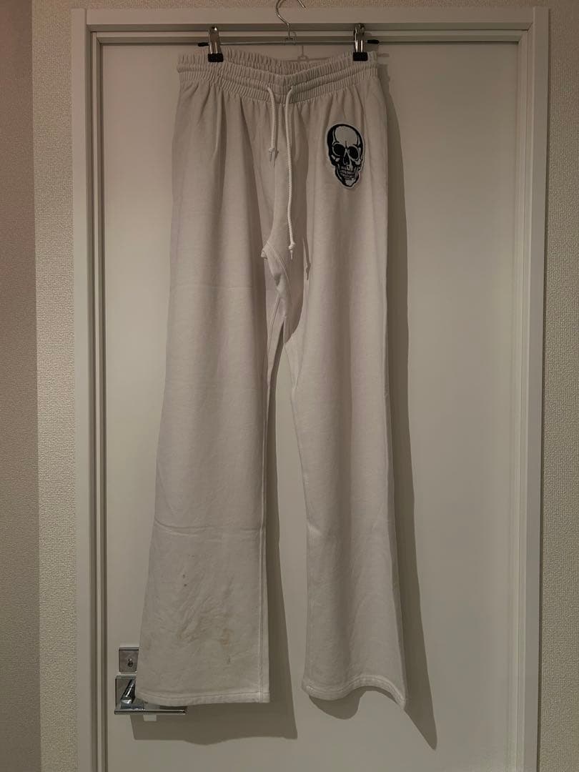パンツ Number Nine White Double skull sweats