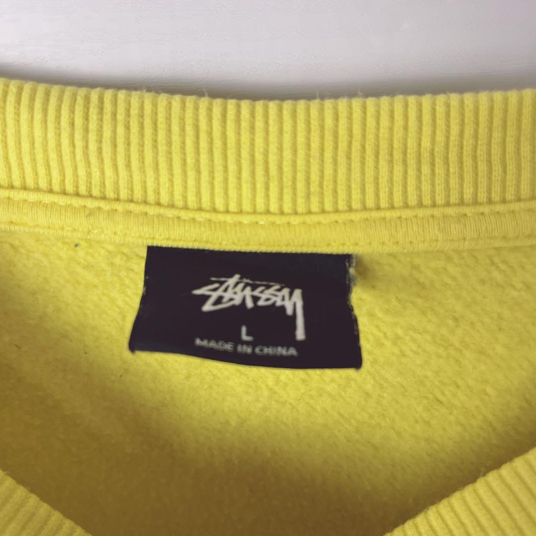 8*9様 stussy 裏起毛　バックプリント　スウェット　トレーナー　メンズ