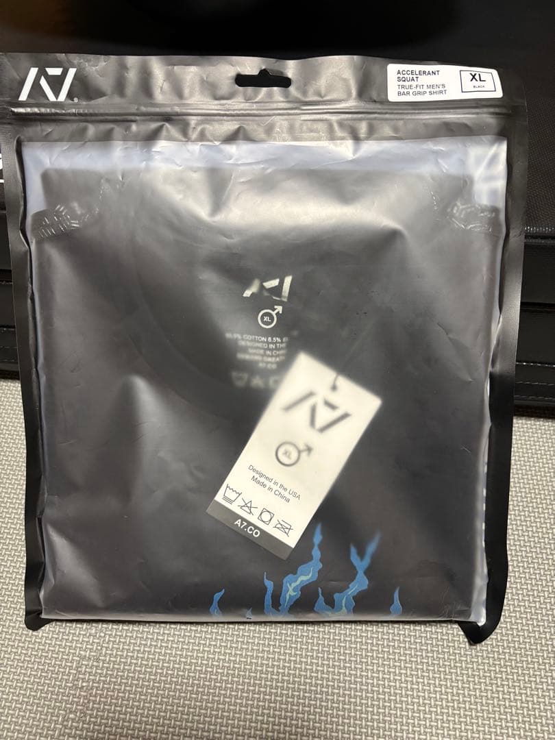 新価格❗️ A7 USA Tシャツ XL ブラックBAR GRIP