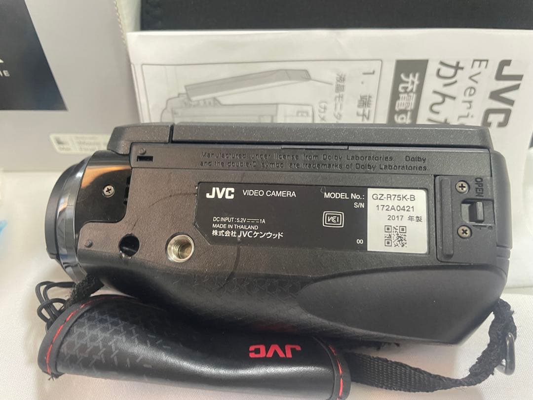 JVC KENWOOD EVERIO R GZ-R75K-B 2017年製