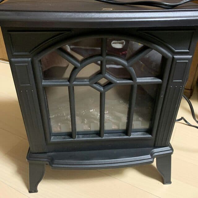 電気暖炉型ファンヒーター