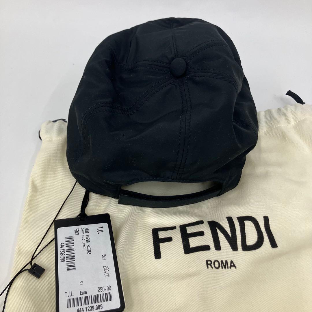 あ*☆様 極美品 FENDI ブラック ベースボールキャップ