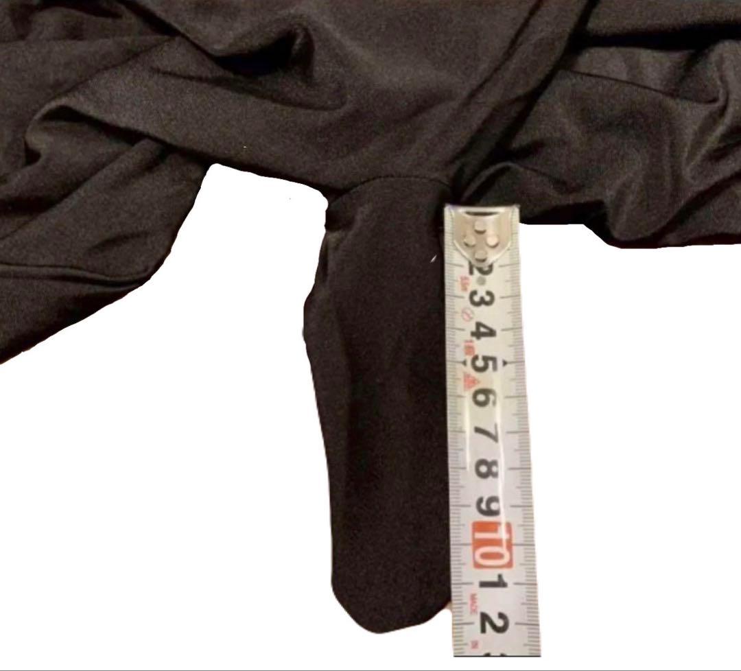 即購入OK。Mサイズ男性用光沢黒色凸仕様ゼンタイフルフェイスマスク全身タイツ