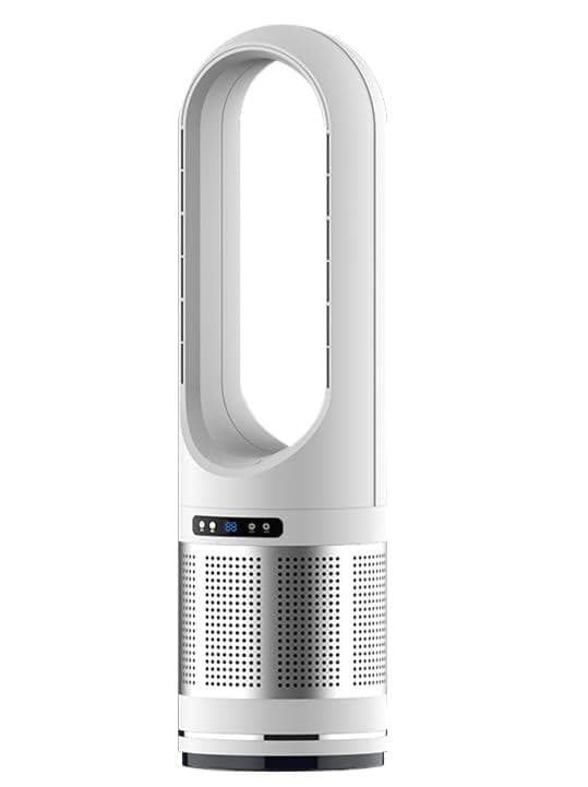 【2025最新進化・冷暖兼用・空気清浄 】タワーファン 扇風機 羽なし M210