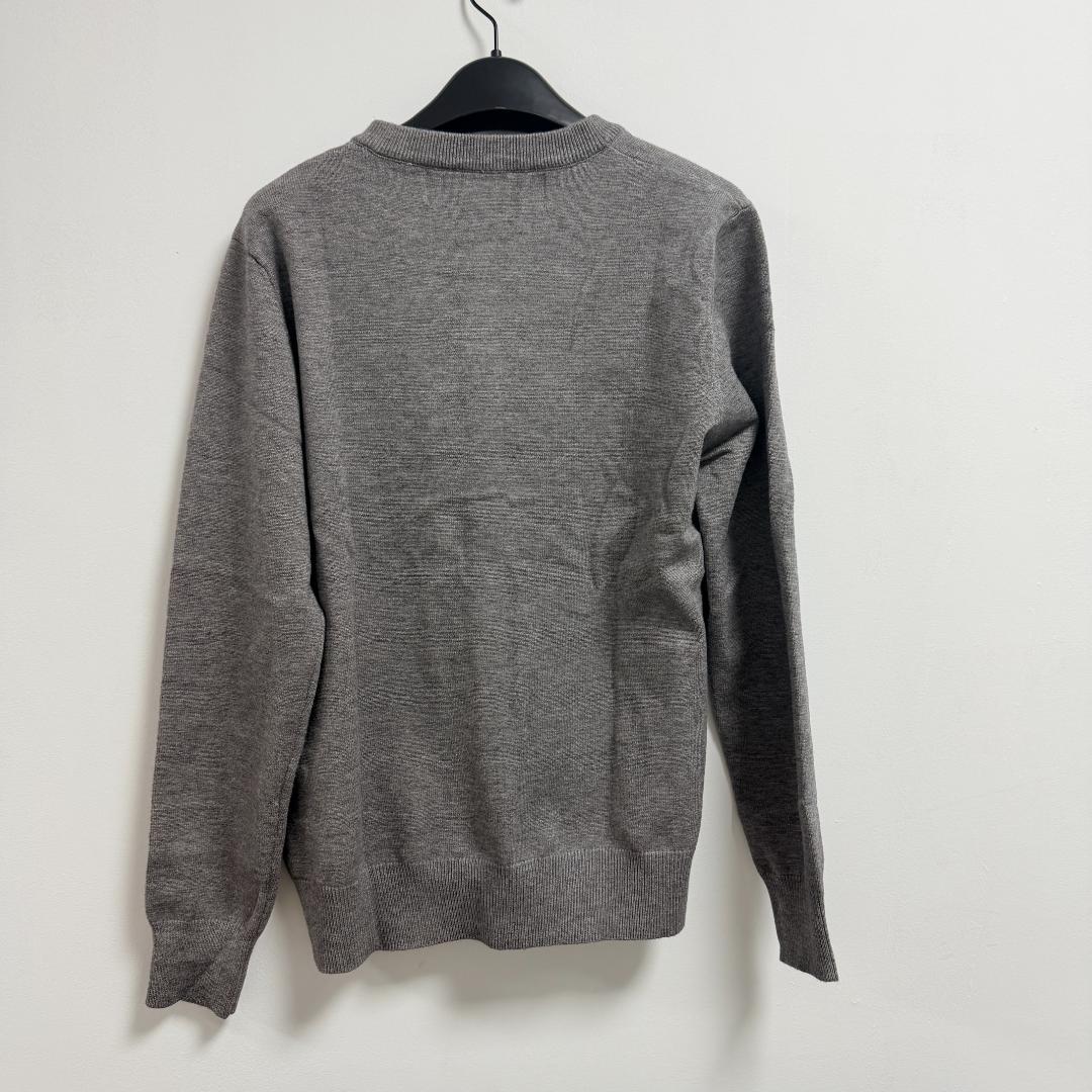 新品 コムデギャルソン　グレー　カーディガン M