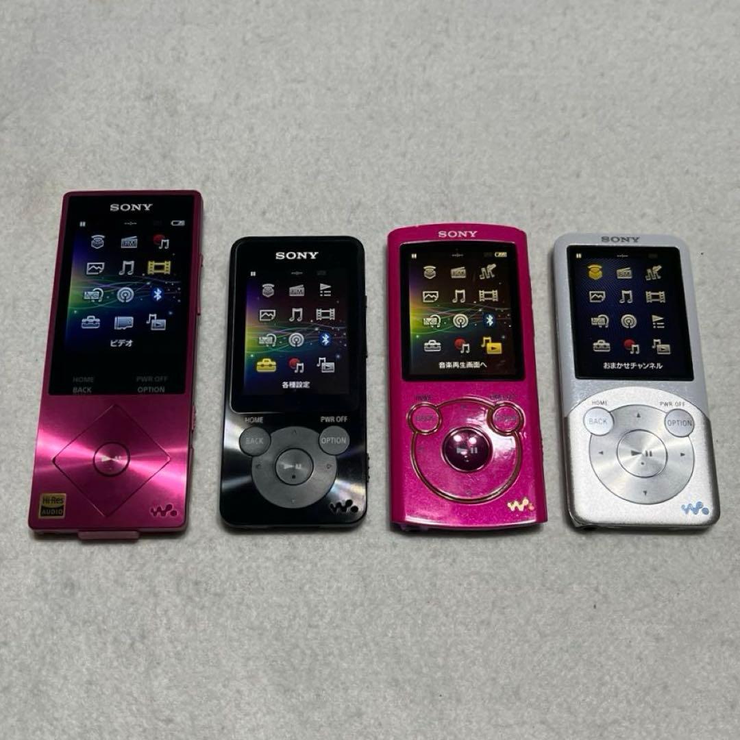 SONY WALKMAN 4台まとめ《ジャンク》