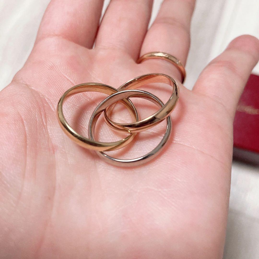 カルティエ トリニティ クラシック リング 53