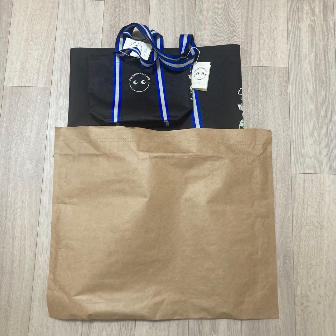 【新品未使用】アニヤハインドマーチ　エコバッグ（大小セット）