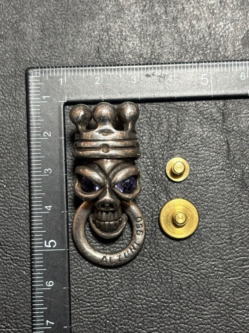 s*n様 ALZUNI キングスカル　コンチョSV950