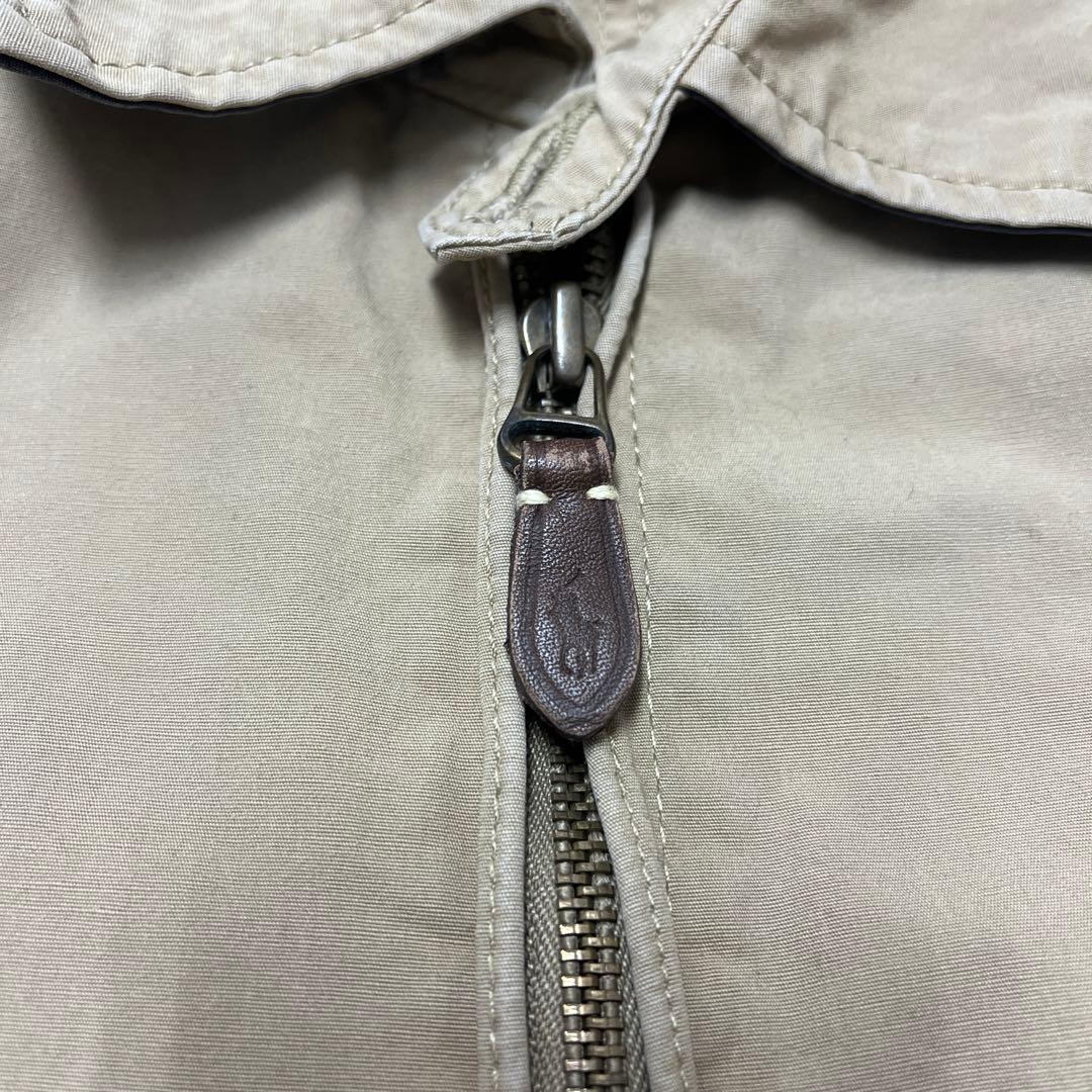 メンズS 90s ポロバイラルフローレン スイングトップ ベージュ