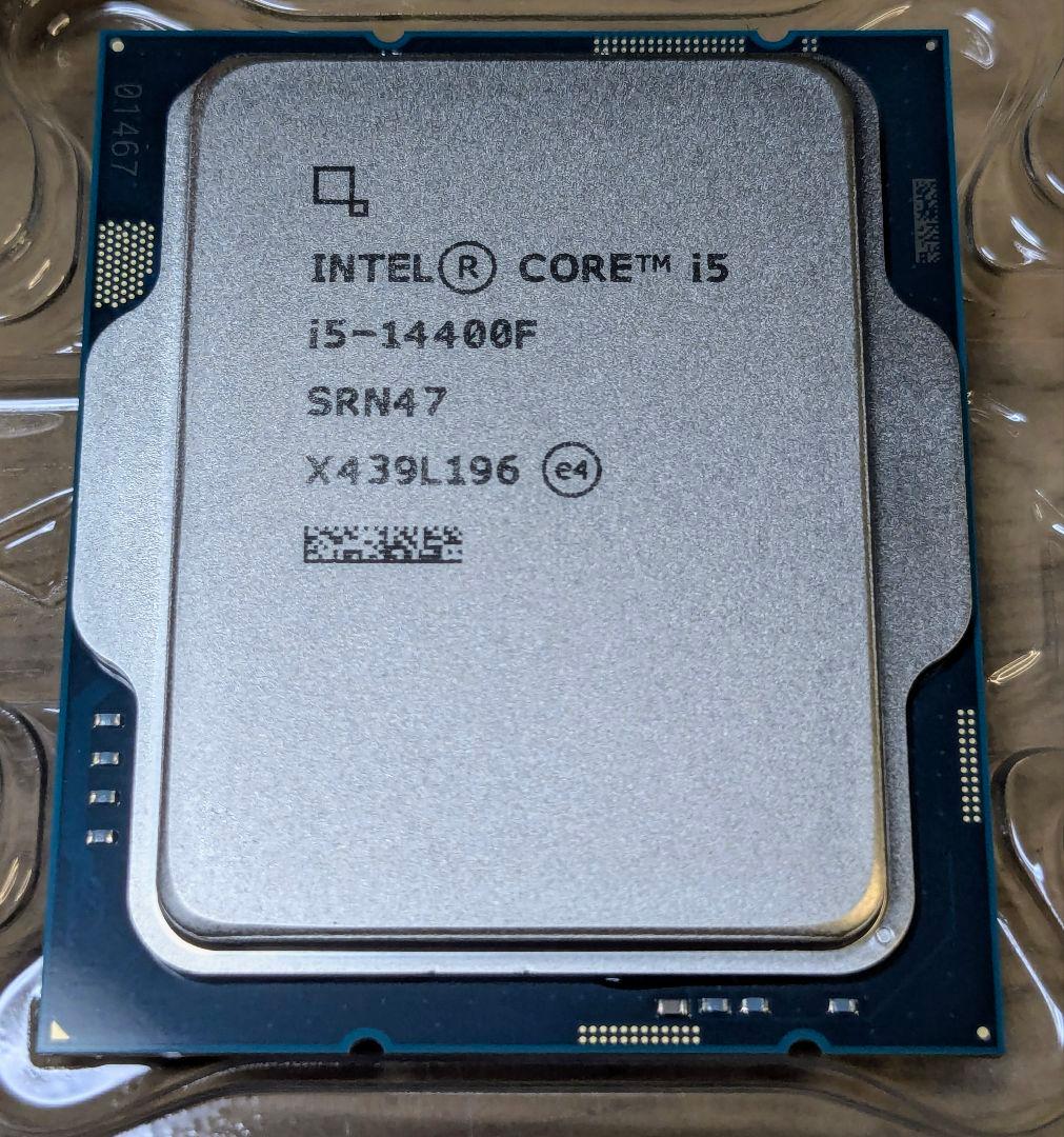 【新品未使用】 intel CPU Core i5 14400f 動作保証