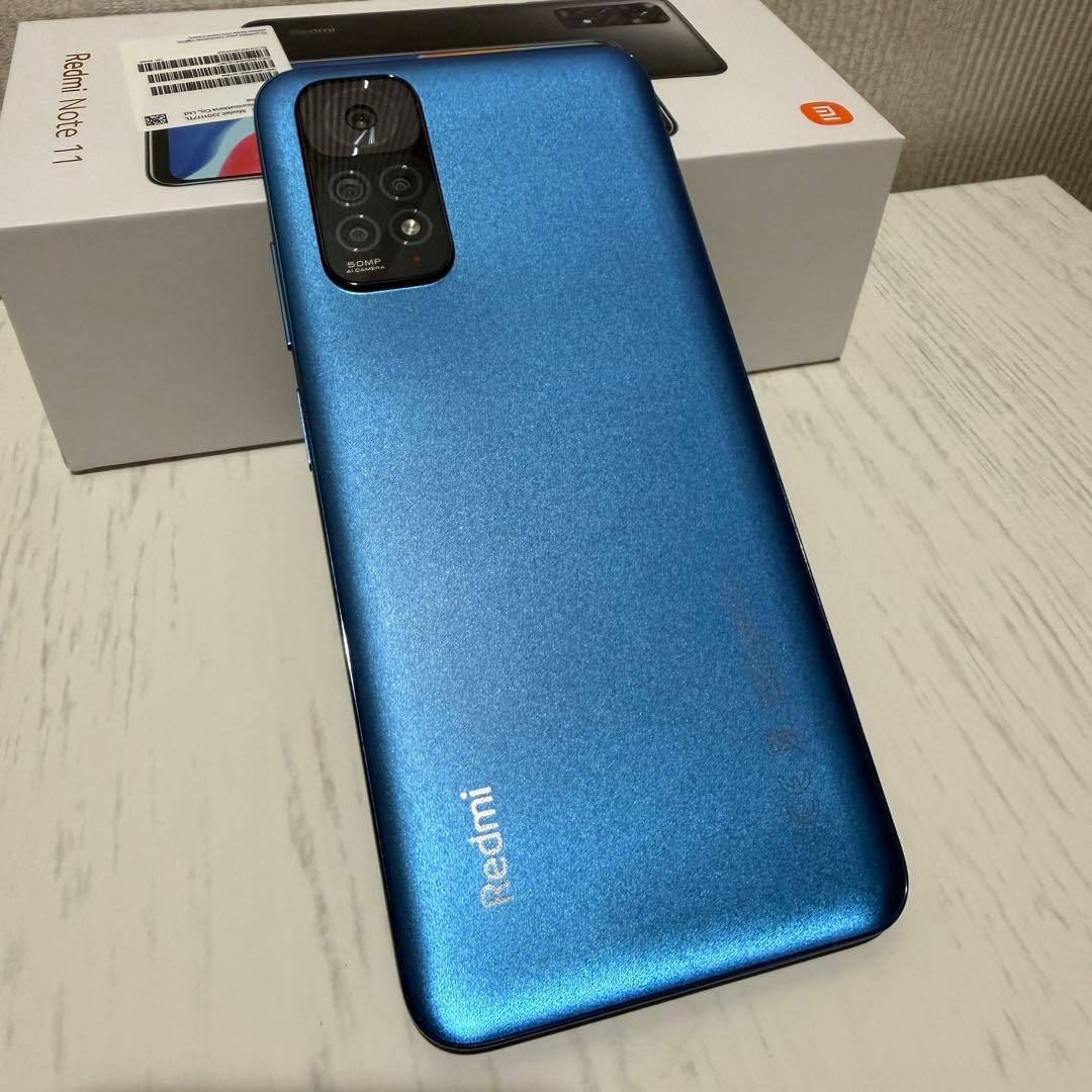 Redmi Note 11 青色 本体