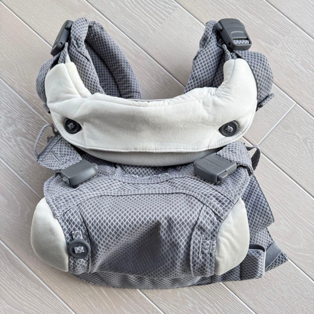 nuna ベビーキャリア カドルクリック フォグ メッシュ 使用少 美品