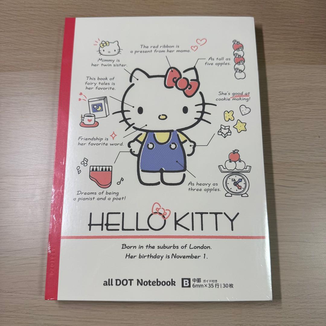 新品Hello Kittyハローキティ all DOTノート5冊パック×46点
