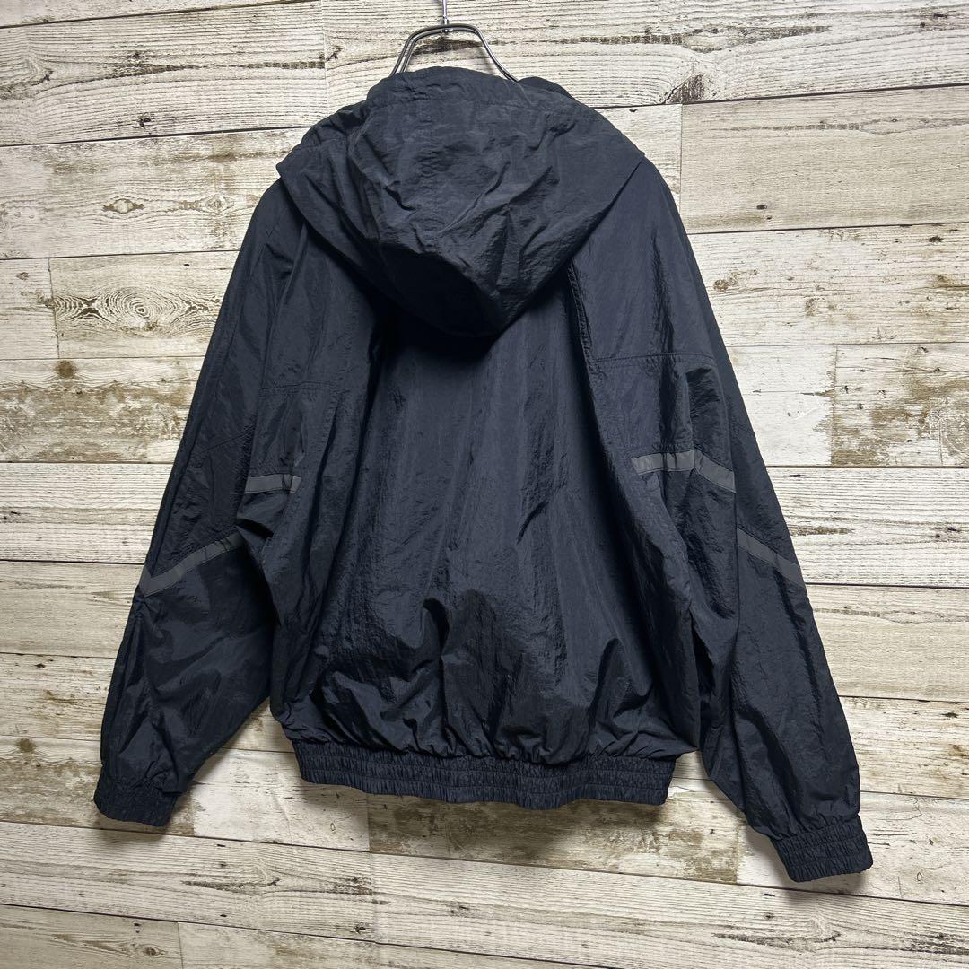 191【コムドットやまと着用】ナイキ☆ワンポイント刺繍ロゴ　ナイロンジャケット