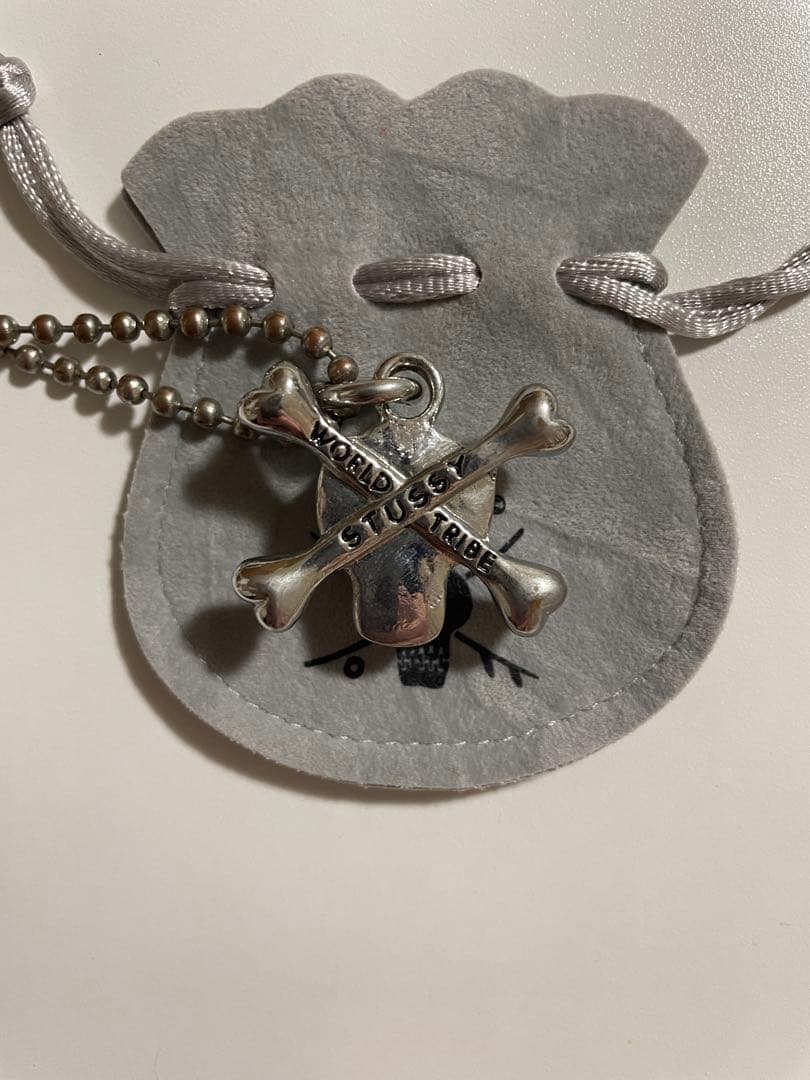 Stussy スカルチャームネックレス &フリンジブレスレット