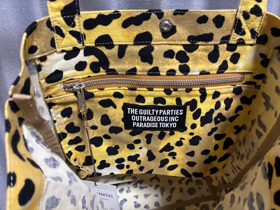 じ*ん様 WACKOMARIAレオパード トートバッグ