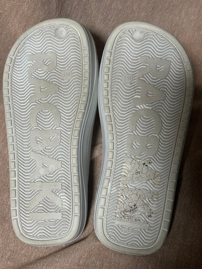 Racbaki ラクバキ　イージーサンダル　グレーMサイズ